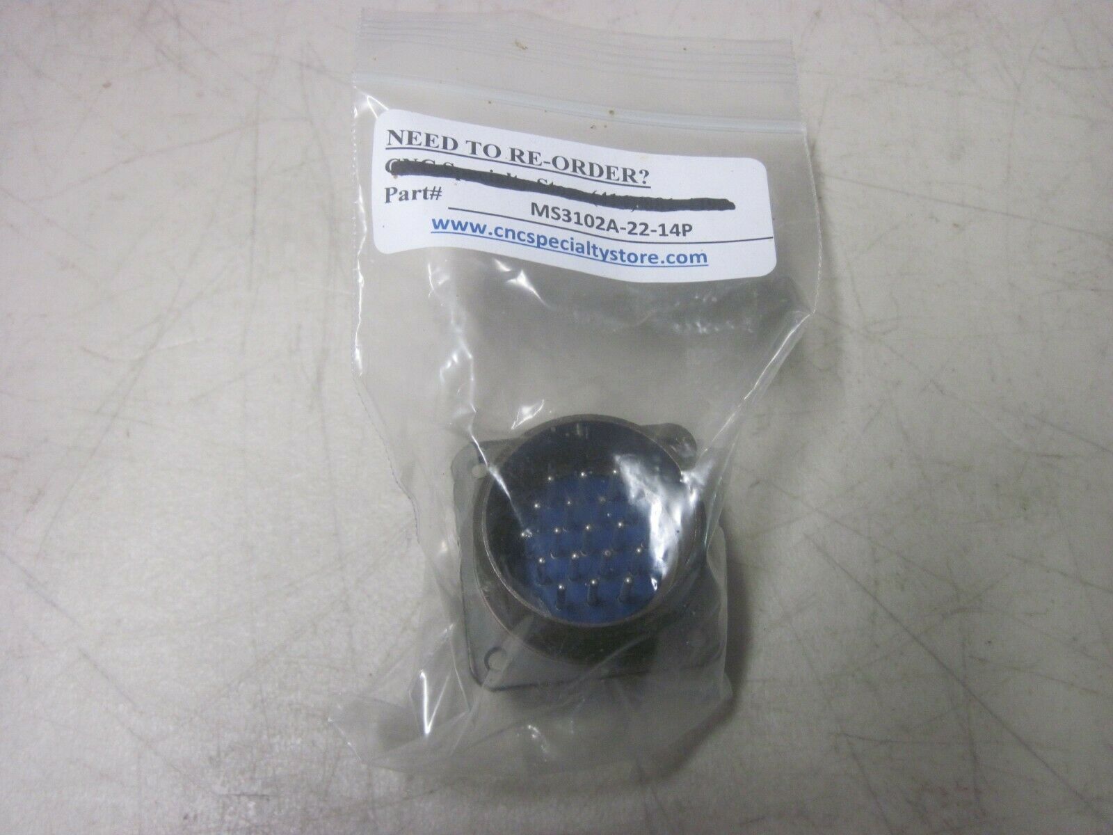 100% WARRANTY (NEW) Amphenol MS3102A-22-14P Connector - $14.00