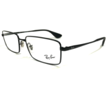 Ray-Ban Eyeglasses Frames RB6337M 2503 Black Rectangular Wire Rim 53-16-140 - £74.92 GBP