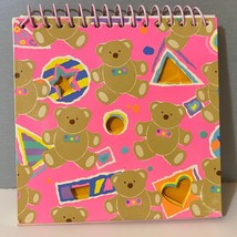 Vintage Sanrio 1990 Just For Fun Bear Small Notebook - £31.75 GBP