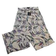 Pretty Little Thing Pants Womens 14 Floral Trouser Business Casual Lined - $17.94