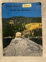 Cross Stitch from the ROCKIES Patterns Booklet Folder 1980 Colorado - $9.45