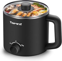 Electric Hot Pot Mini Ramen Cooker Multifunctional With Over Heating Protection - £32.83 GBP