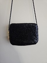Black Chainmail Evening Wallet/Bag, 6&#39;&#39; Width, 19&#39;&#39; Strap - €13,68 EUR