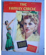 Vintage 1940 Family Circle Magazine w/ Joan Fontaine - £13.95 GBP