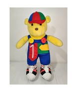 Vintage GUND Teach Me Blossom Yellow Teddy Bear Stuffed Animal Plush Toy - £23.52 GBP