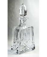 Gorham Lady Anne Heavy Lead Crystal Glass Liquor Decanter Czech Republic... - $85.00