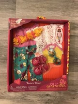 Our Generation Fiesta in Flower Doll Outfit 18”New!! - £10.02 GBP