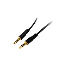 Startech MU10MMS 3.5MM SLIM STEREO AUDIO CABLE FOR IPOD AND MP3 PLAYER - $35.03