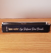 Lune +Aster Eye Definer Duo Brush Boxed With Plastic Shield - £17.24 GBP