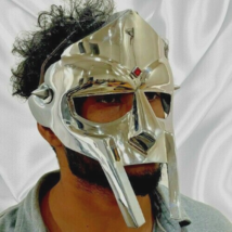 Halloween Mask  Steel Gladiator MF Doom Mask Halloween Special Hand-Forg... - £31.05 GBP