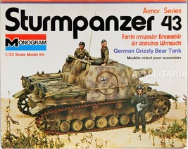 Monogram 1/32 Scale German Grizzly Bear Tank Sturmpanzer 43  7506 - £54.84 GBP