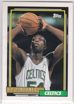 M) 1992-93 Topps Basketball Trading Card - Ed Pinckney #231 - $1.97