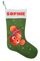 Nemo Christmas Stocking - Personalized and Hand Made Finding Nemo Christ... - £26.44 GBP