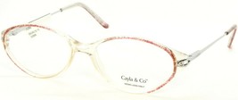 NEW Cayla &amp; Co ROMA ORCHID / CLEAR EYEGLASSES GLASSES PLASTIC FRAME 52-1... - €17,79 EUR