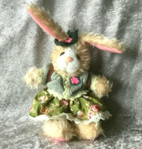 VTG Fine Toy Co Ltd Rabbit with Backpack Plush Toy Great Condition - $23.14