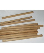 HOBBY SUPPLY-   WOODEN DOWELS - 1/4&quot; X 5&quot; - EXC.- H60 - $5.65