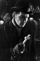 Peter Cushing Dracula 1958 Van Helsing Holding Cross 24x18 Poster - £18.73 GBP