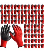 90 Pair Gardening Gloves for Men Women, Breathable Rubber Coated Garden ... - $277.67 CAD