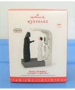 2016 Hallmark Star Wars A New Hope Royal or Rebel Leia Vader Xmas Orname... - £51.04 GBP