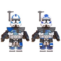 ARC Troopers Echo and Fives (501st Legion) Star Wars 2pcs Minifigures Bricks Toy - £5.10 GBP