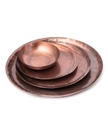 Isha Life By Sadhguru Antique Copper Finish Serving Set 1 - £62.14 GBP