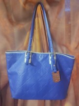 Longchamp LM Cuir Medium Tote with wallet in Indigo Blue  - £157.39 GBP