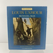 MUSTANG MAN by Louis L&#39;Amour (Audiobook, 4 CD Set) The Sacketts LIKE NEW - £14.01 GBP