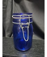 Cobalt Blue Canister Jar - $14.84