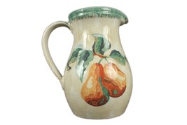 Vintage Italian HiMark Pitcher Pears Fruit Farmhouse Made in Italy 1970s NICE - £13.22 GBP
