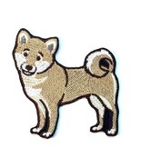 Shiba Inu Dog Patch Iron on No Name - $6.50