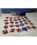 Disney Infinity Power Disc Lot of 30 Iron Man Captain Marvel Spiderman w... - £22.20 GBP