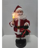 Vintage B&amp;D Christmas Animated Musical Moving Santa Claus 15 Inches Tall... - $277.58 MXN