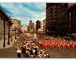 Main Street Parade View Salt Lake City Utah UT UNP Chrome Postcard S13 - $3.51