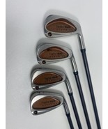 Taylormade Burner Irons 4, 5, 6, &amp; 7 R Flex Bubble Shafts Golf Clubs - £51.33 GBP