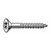 Wood Screw, #10 X 2-1/4 In, Plain 18-8 Stainless - £21.25 GBP