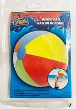 Splash-N-Swim Beach Ball Multi-Color 20 In. (Brand New Sealed) - £7.02 GBP