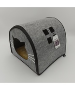 Haprona Pet furniture Soft and durable grey pet furniture, semi-circular... - $418.67 MXN