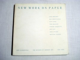 New Work on Paper I Museum of Modern Art 1981 John Elderfield - £7.98 GBP