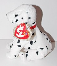 Ty Beanie Baby Rescue Plush 6in Dalmatian Dog Stuffed Animal Retired Tag... - £8.00 GBP