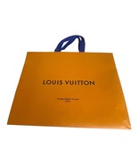 Louis Vuitton Large Shopping Bag Luxury Retail Gift Storage Blue Handles... - $37.39