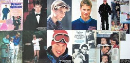 PRINCE WILLIAM ~ (16) Color, B&amp;W Clippings, Articles, PIN-UPS fm 1983, 1998-2001 - £8.04 GBP
