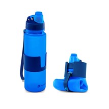 Nomader Collapsible Water Bottle | Leak Proof Twist Cap | BPA free 22oz - £74.07 GBP