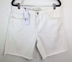 Joe’S Jeans The Lara Uyuni Bermuda Short Women&#39;s Size 29 White New - £28.26 GBP