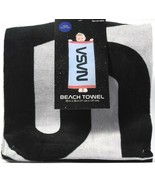 1 Count Franco Manufacturing NASA Beach Towel 28 in X 58 in Cotton 064-0... - $32.81 CAD