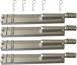 Grill Burners 304 Stainless Steel For Bull Angus Cal Flame Aussie Jenn Air 4pcs - £142.84 GBP