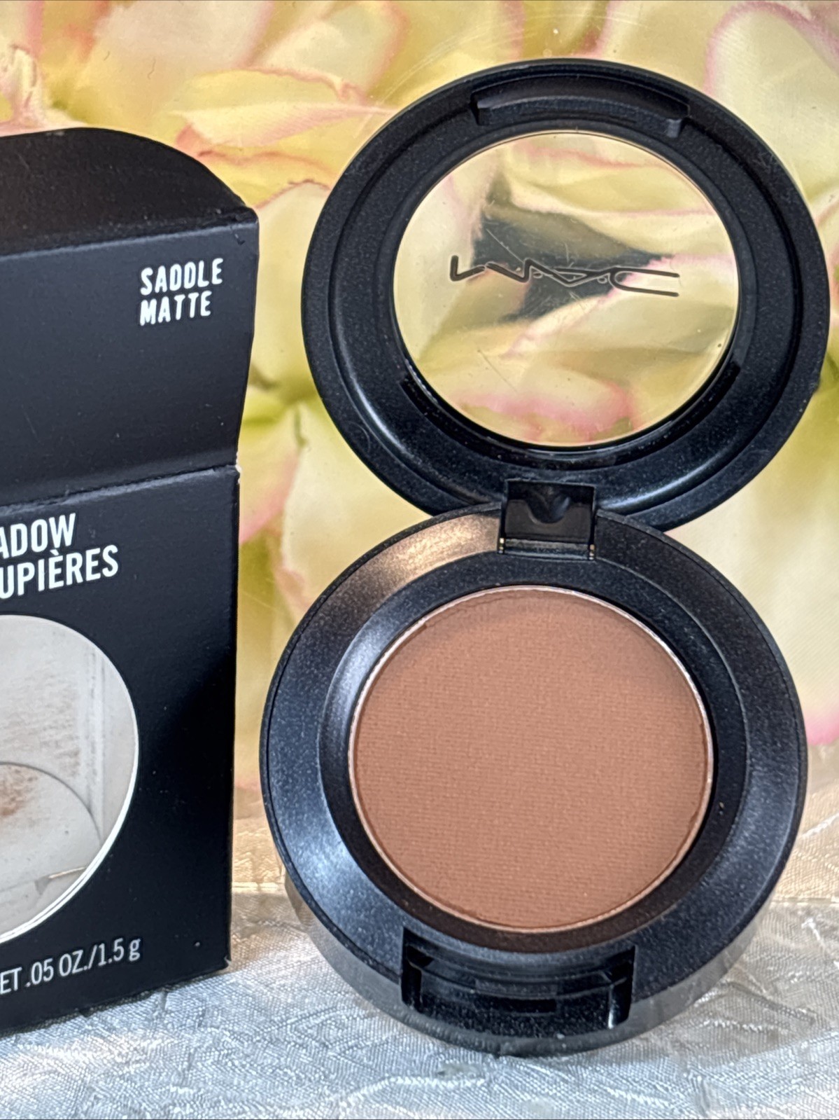 MAC Eye Shadow - Saddle Matte -  0.05oz / 1.5g -  Full Size New In Box F... - $17.77