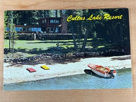 Vintage Postcard, Cultus Lake Lodge, Bend, Oregon, Lakefront Resort, Cas... - £3.67 GBP