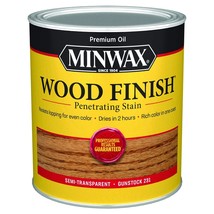 1 qt Minwax 70045 Gunstock Wood Finish Oil-Based Wood Stain - £19.65 GBP
