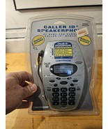 Conairphone Caller ID Speaker Phone Metallic Silver 64 Caller ID CID300M... - $39.60