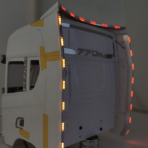 Metal CNC 5V LED Cockpit Wing Light Bars for 1/14 Tamiya RC Truck Traile... - £48.69 GBP